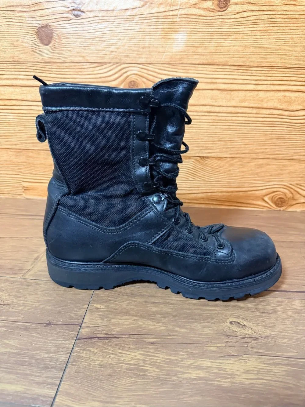 Matterhorn Men's Gore Tex Steel Toe Tactical Combat Boots Size 8.5 Black 8.5M